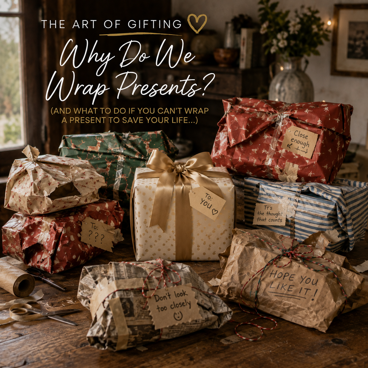 The Art of Gifting | Why Do We Wrap Presents?
