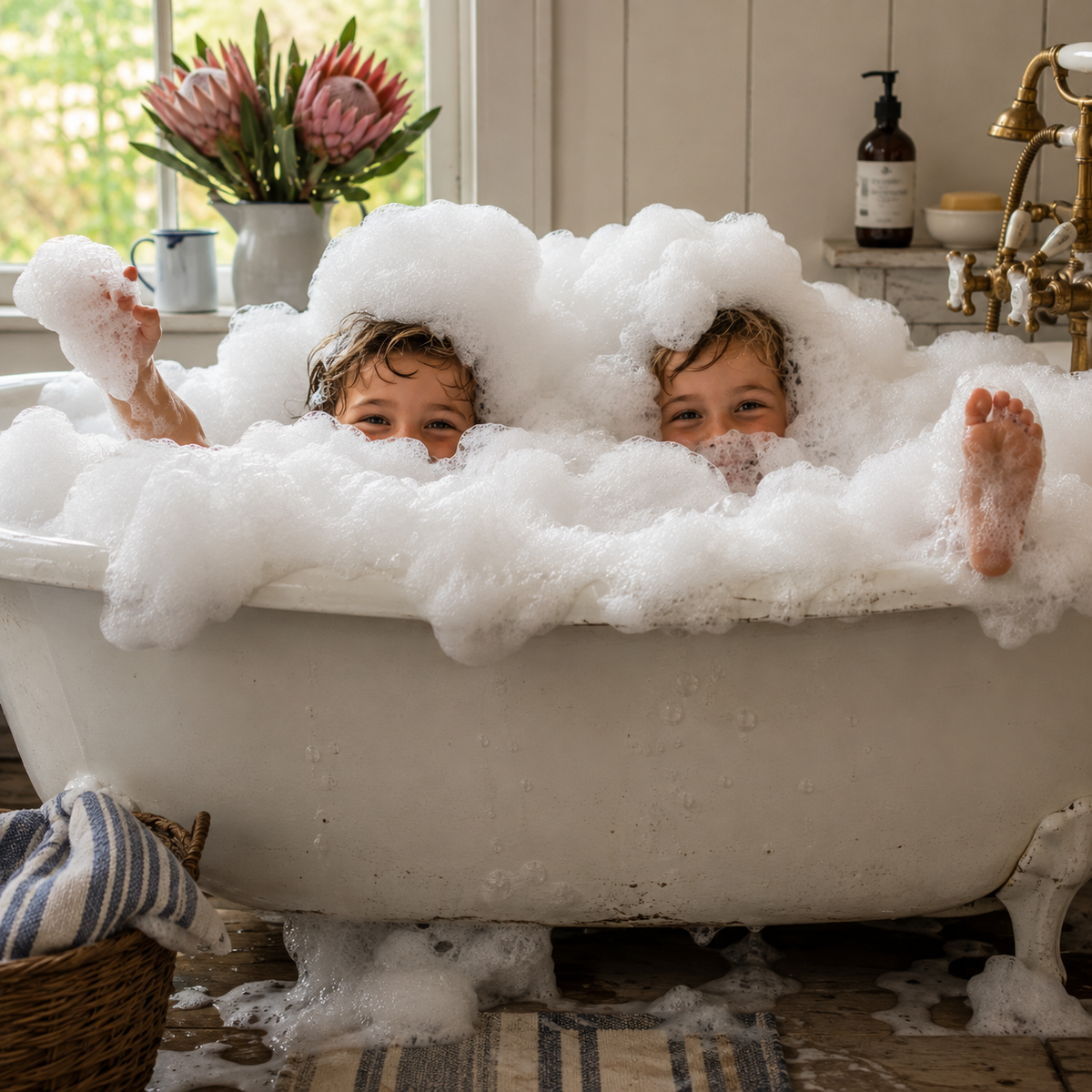 The Curious Case of the Bubble Bath