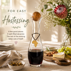 Women's Day | Andy Cartwright Afrique Glass Decanter with Acacia Stopper - 1.5L