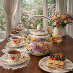 SISU's Enamel Kettle Range - 2.5L with infuser/strainer