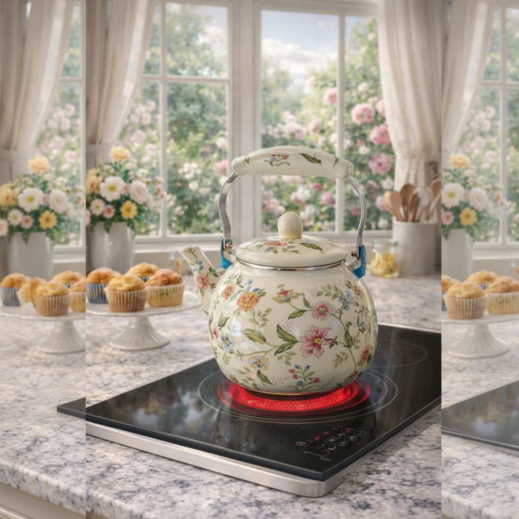 SISU's Enamel Kettle Range - 2.5L without infuser/strainers