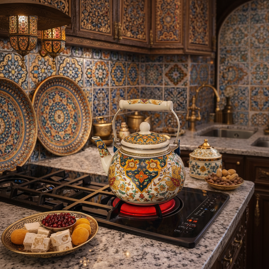 SISU's Enamel Kettle Range - 2.5L without infuser/strainers