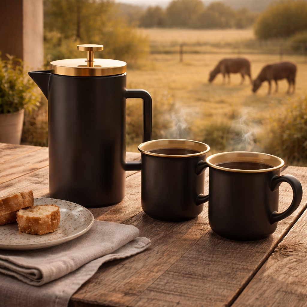 Andy Cartwright's Afrique Dusk Coffee Set