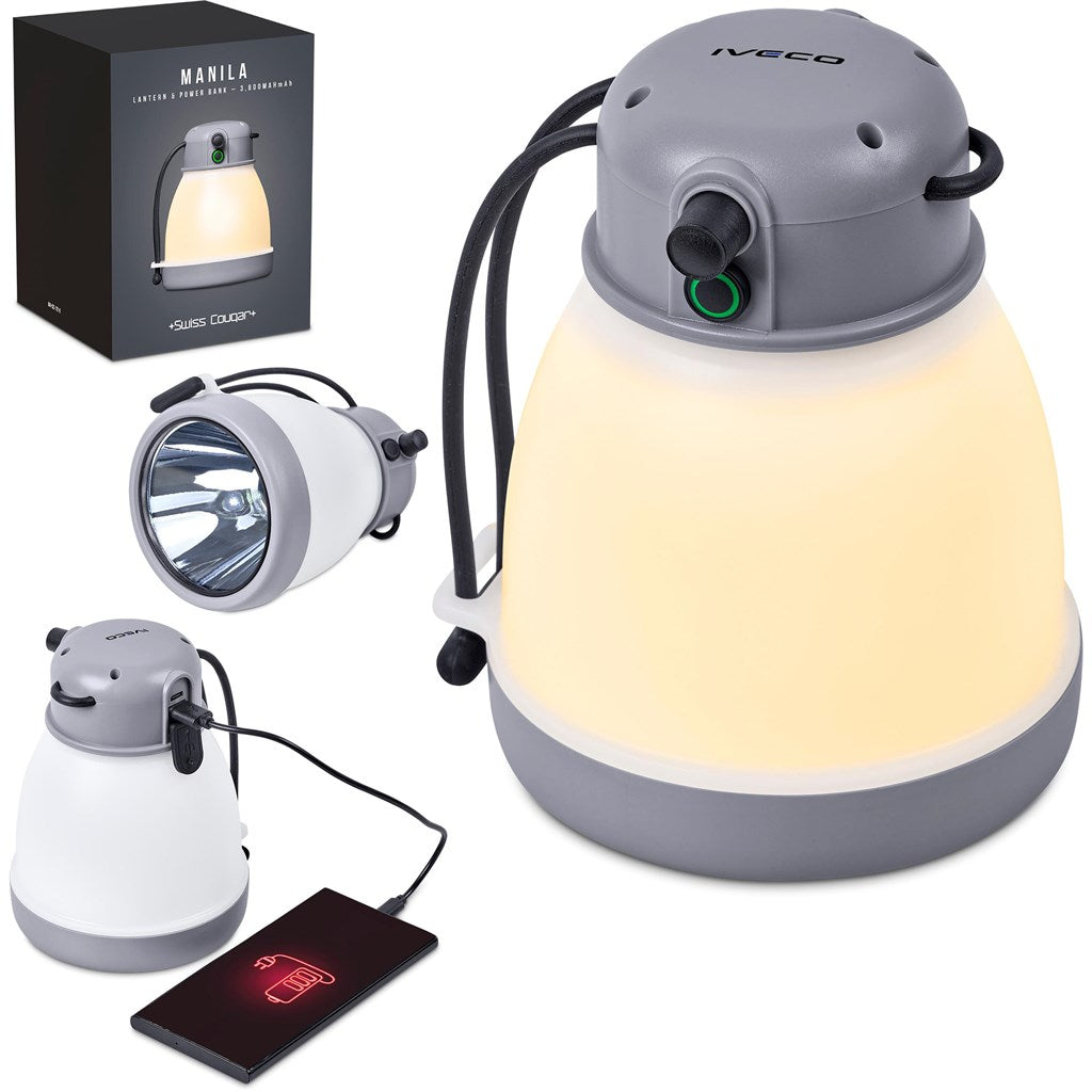 Swiss Cougar's Manila Lantern and Power Bank