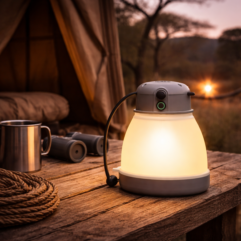 Swiss Cougar's Manila Lantern and Power Bank