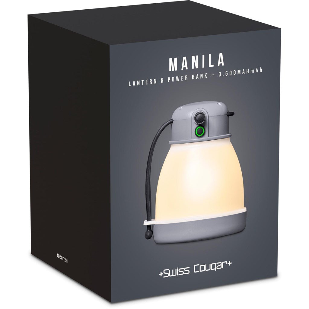 Swiss Cougar's Manila Lantern and Power Bank