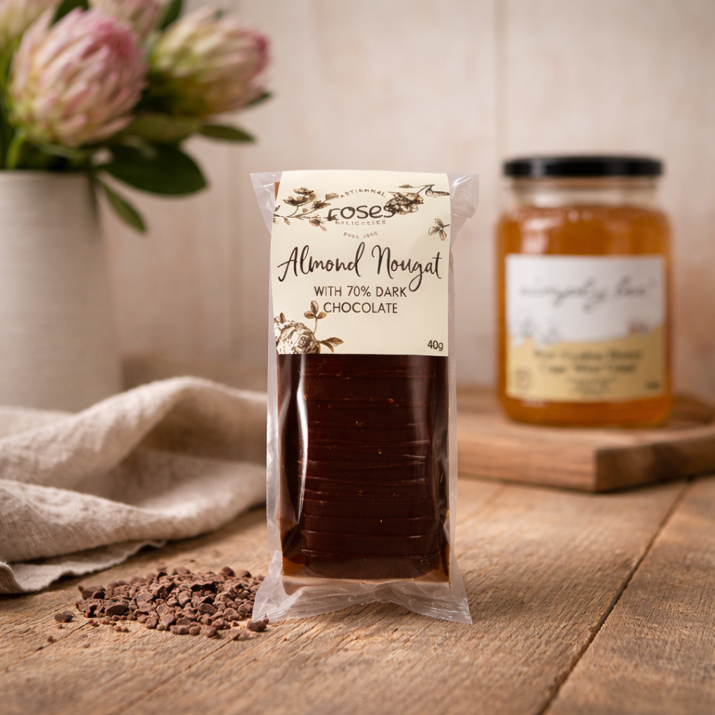 Roses Artisanal Almond Nougat Mini Bar