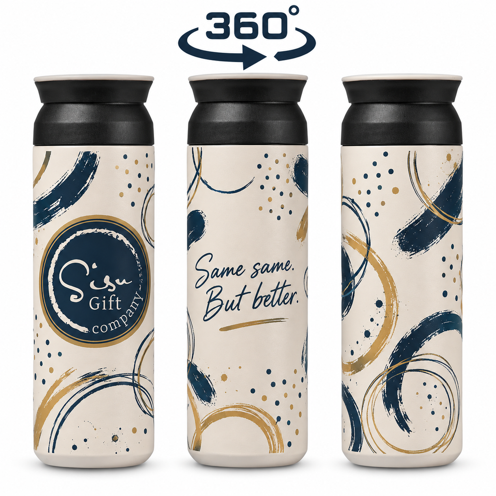 SISU Corporate | Alex Varga Atria Stainless Steel Vacuum Water Bottle – 480ml