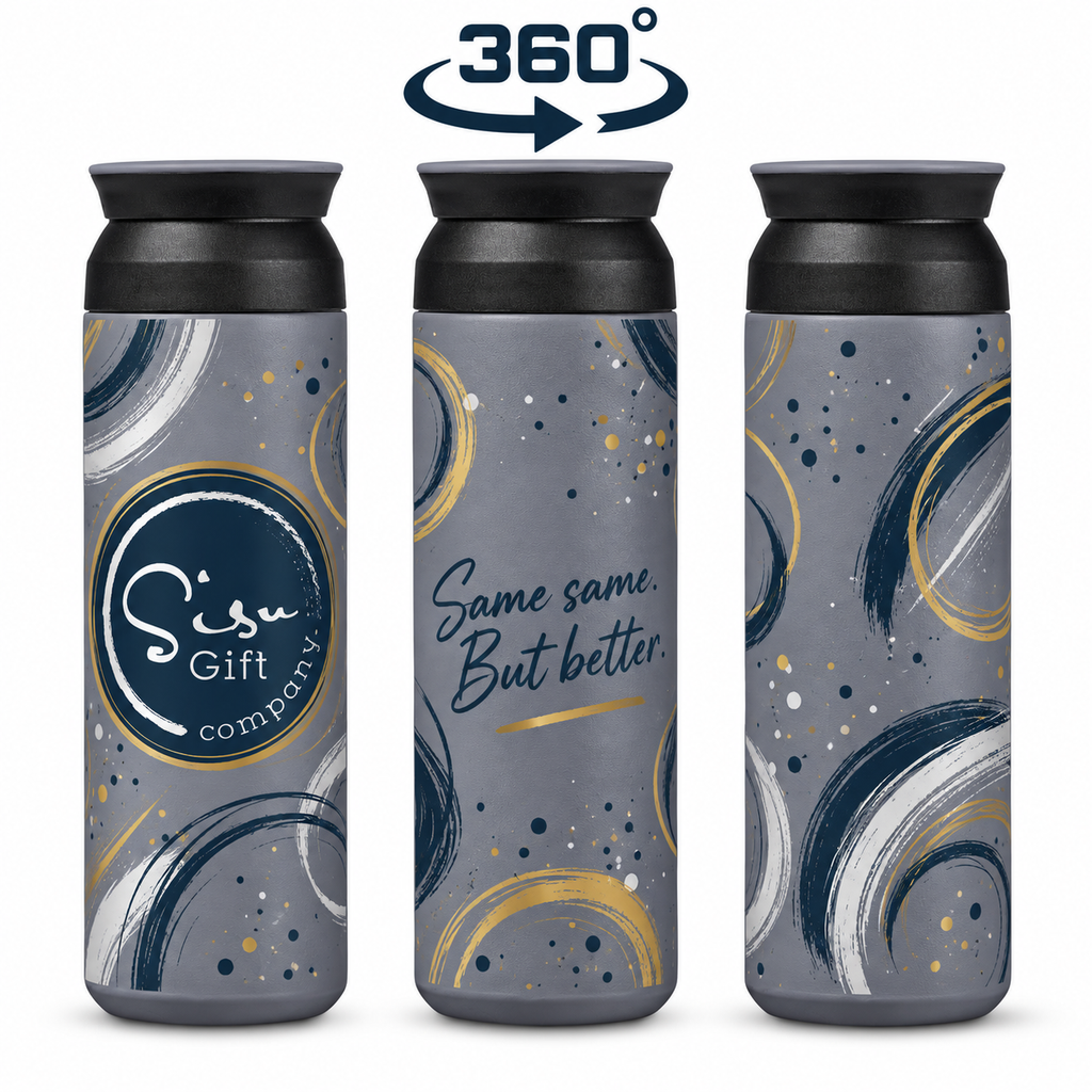 SISU Corporate | Alex Varga Atria Stainless Steel Vacuum Water Bottle – 480ml