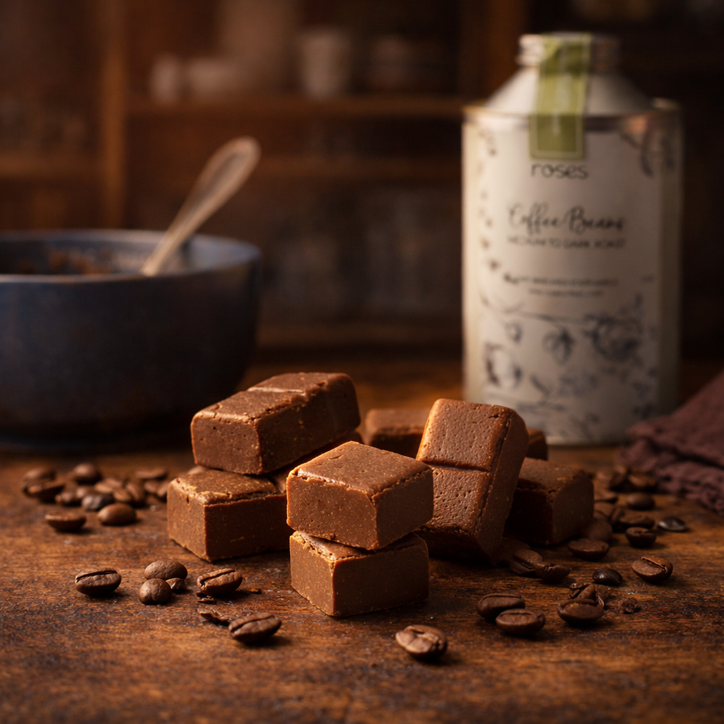 Roses Artisanal Coffee Fudge