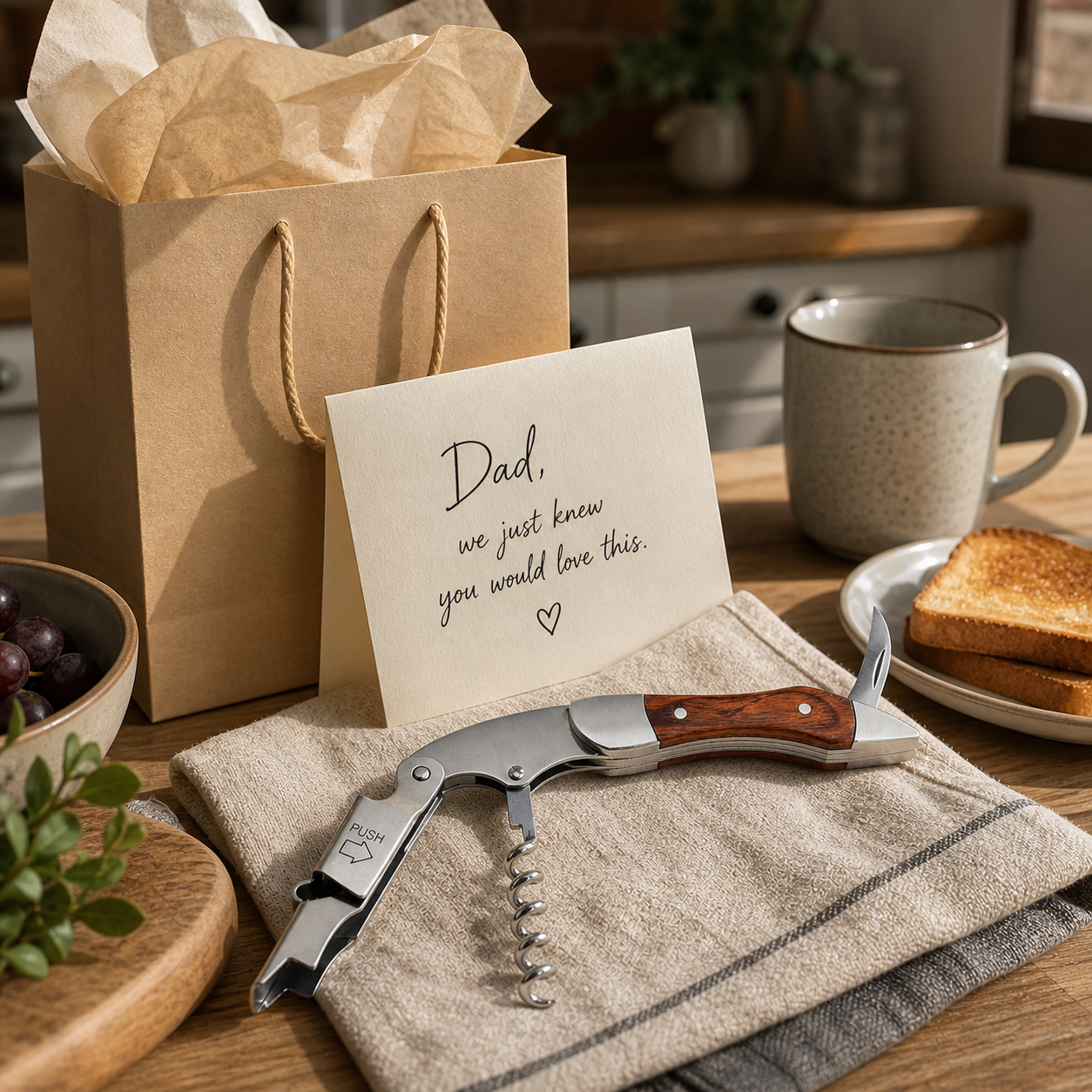 SISU's for Dads | Olio's Wine Opener Kit