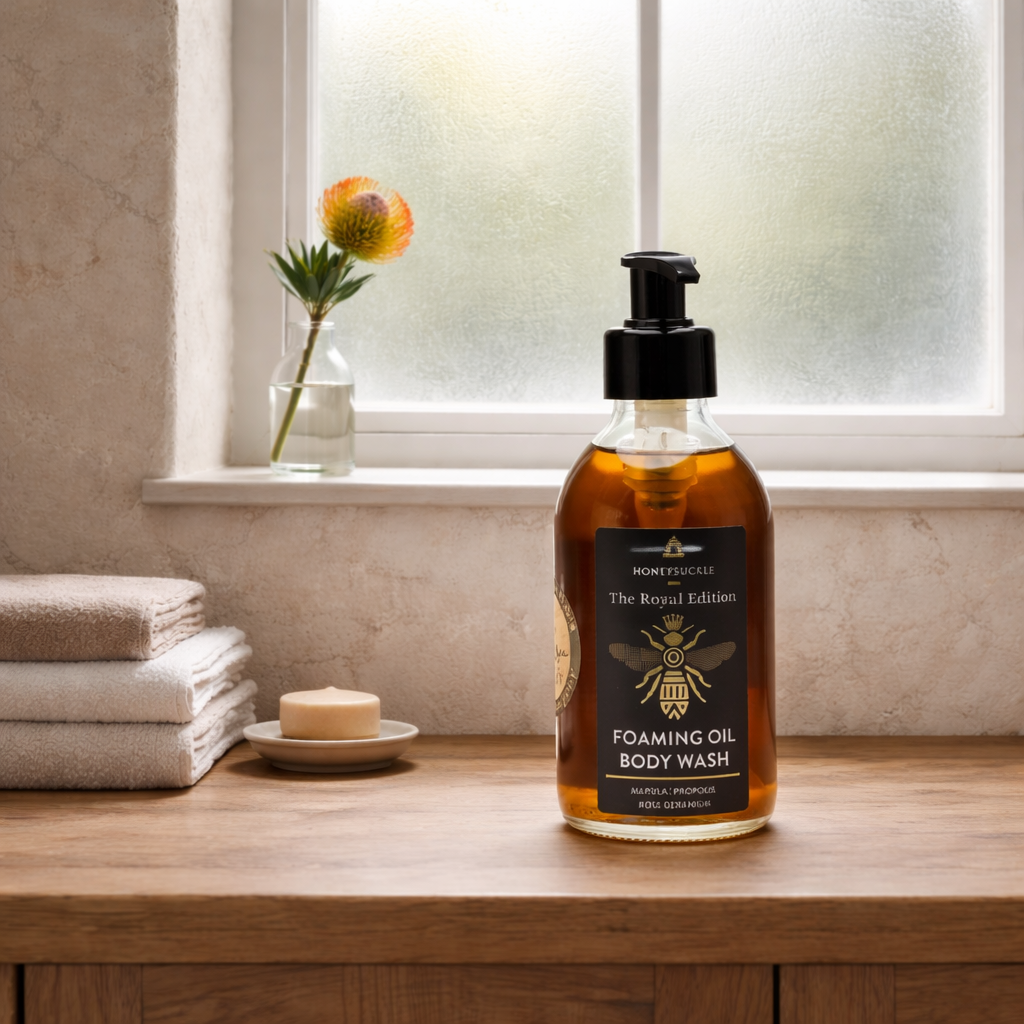 Honeysuckle's Royal Edition Foaming Oil Body Wash
