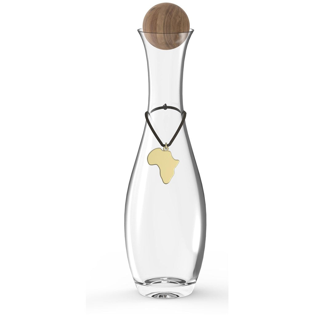 Andy Cartwright Afrique Glass Decanter with Acacia Stopper - 1.5L