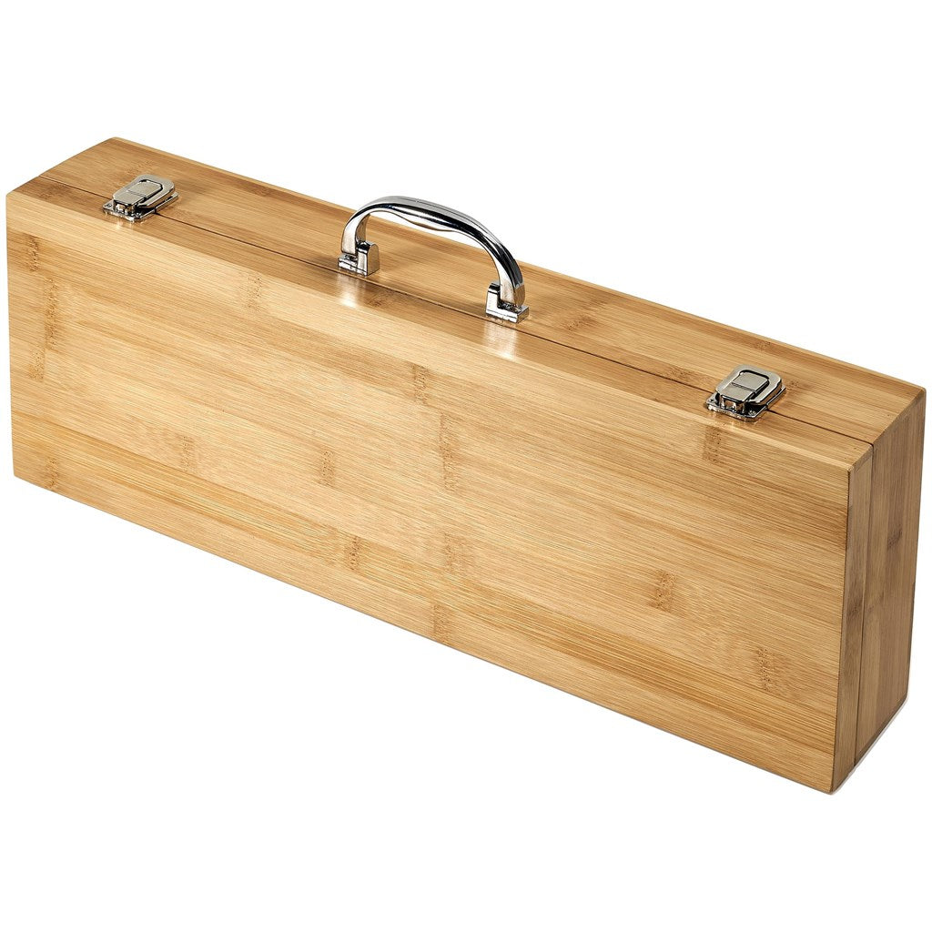 SISU for Dads | Okiyo Yakiniku Bamboo 5 Piece Braai Set