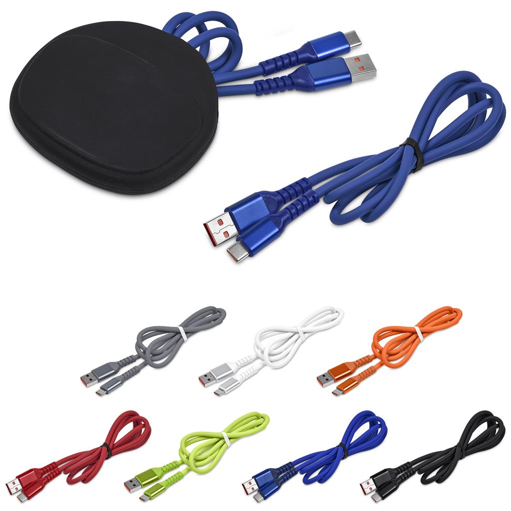 SISU's for Dad | Altitude Stodle Fast Charge USB-A to Type C Charging Cable in Pouch