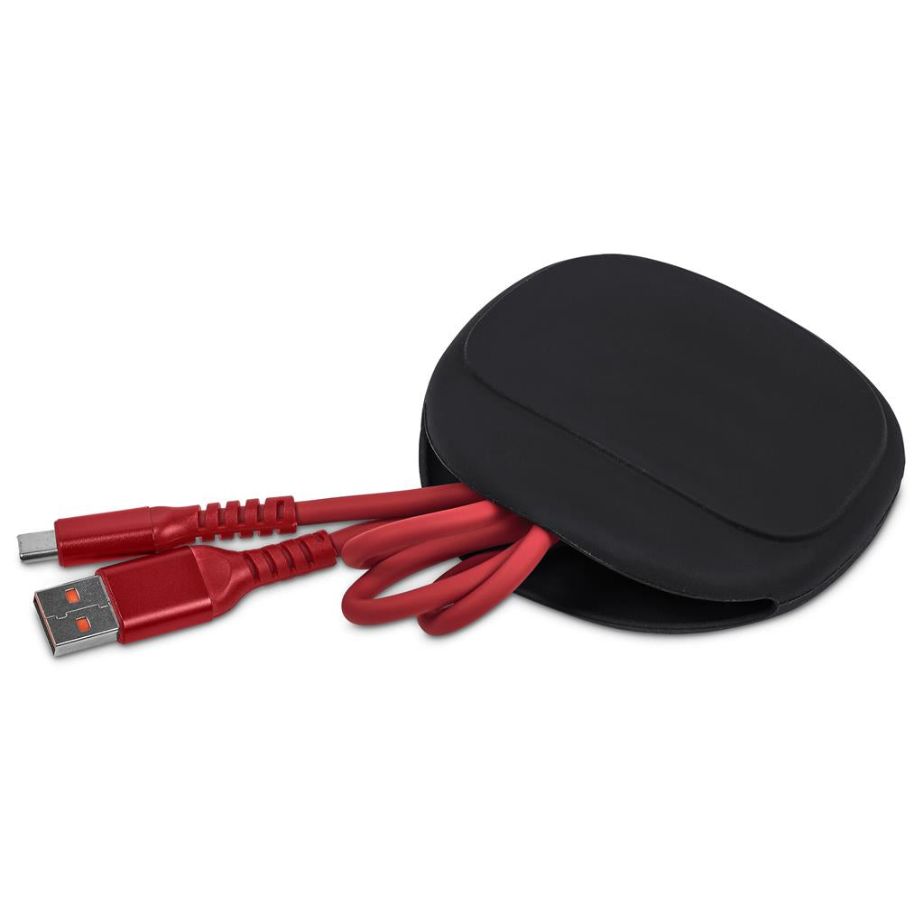 Altitude Stodle Fast Charge USB-A to Type C Charging Cable in Pouch