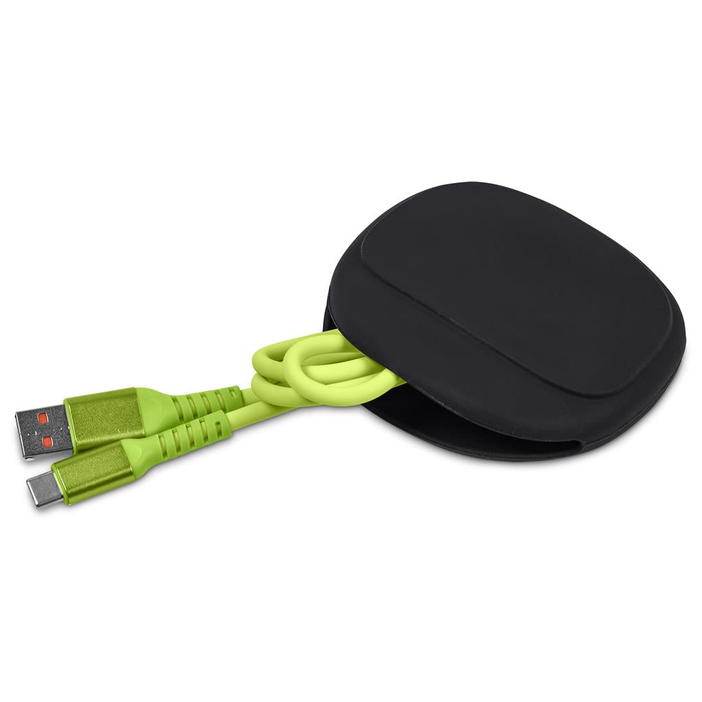 Altitude Stodle Fast Charge USB-A to Type C Charging Cable in Pouch