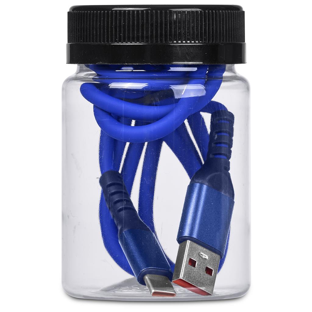 Altitude Capsit Fast Charge USB-A to Type-C Cable (in Jar)