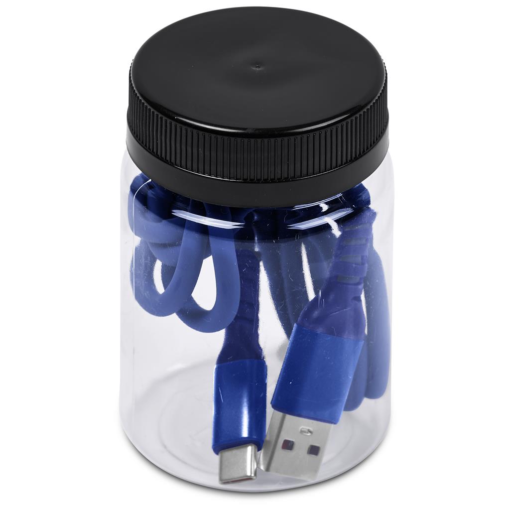 Altitude Capsit Fast Charge USB-A to Type-C Cable (in Jar)