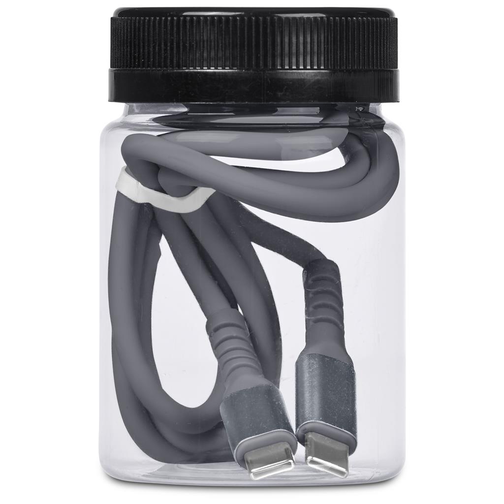 Altitude Barlitt Fast Charge Type-C to Type-C Cable (in Jar)