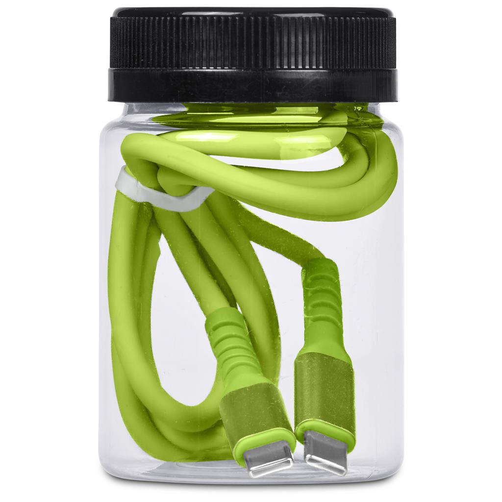 Altitude Barlitt Fast Charge Type-C to Type-C Cable (in Jar)