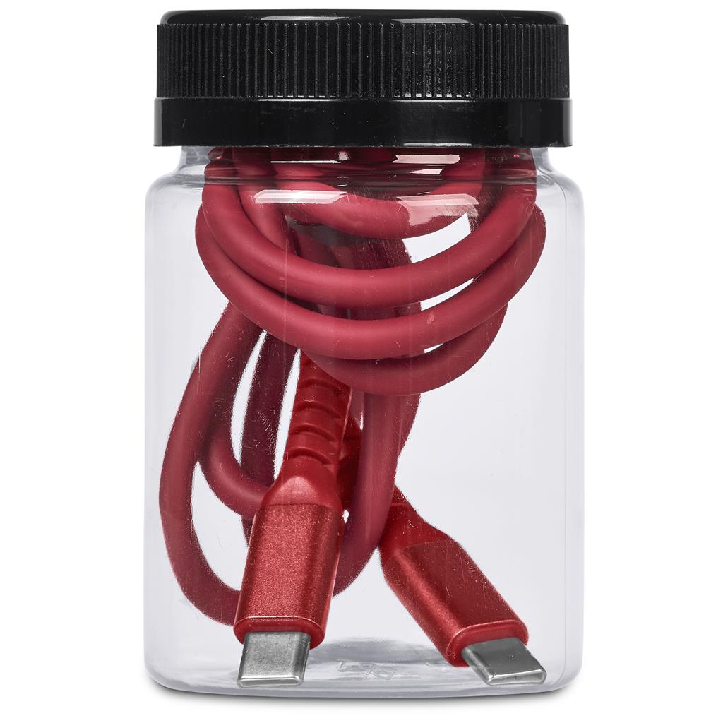 Altitude Barlitt Fast Charge Type-C to Type-C Cable (in Jar)