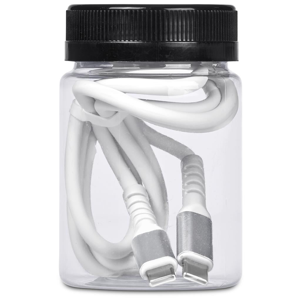 Altitude Barlitt Fast Charge Type-C to Type-C Cable (in Jar)