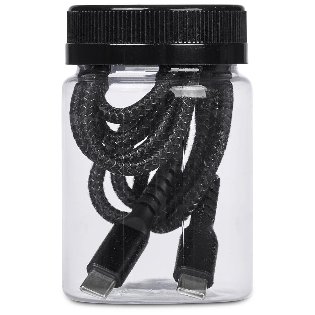 SISU Corporate | Altitude Nitty Fast Charge Type-C to Type-C Cable (in Jar)