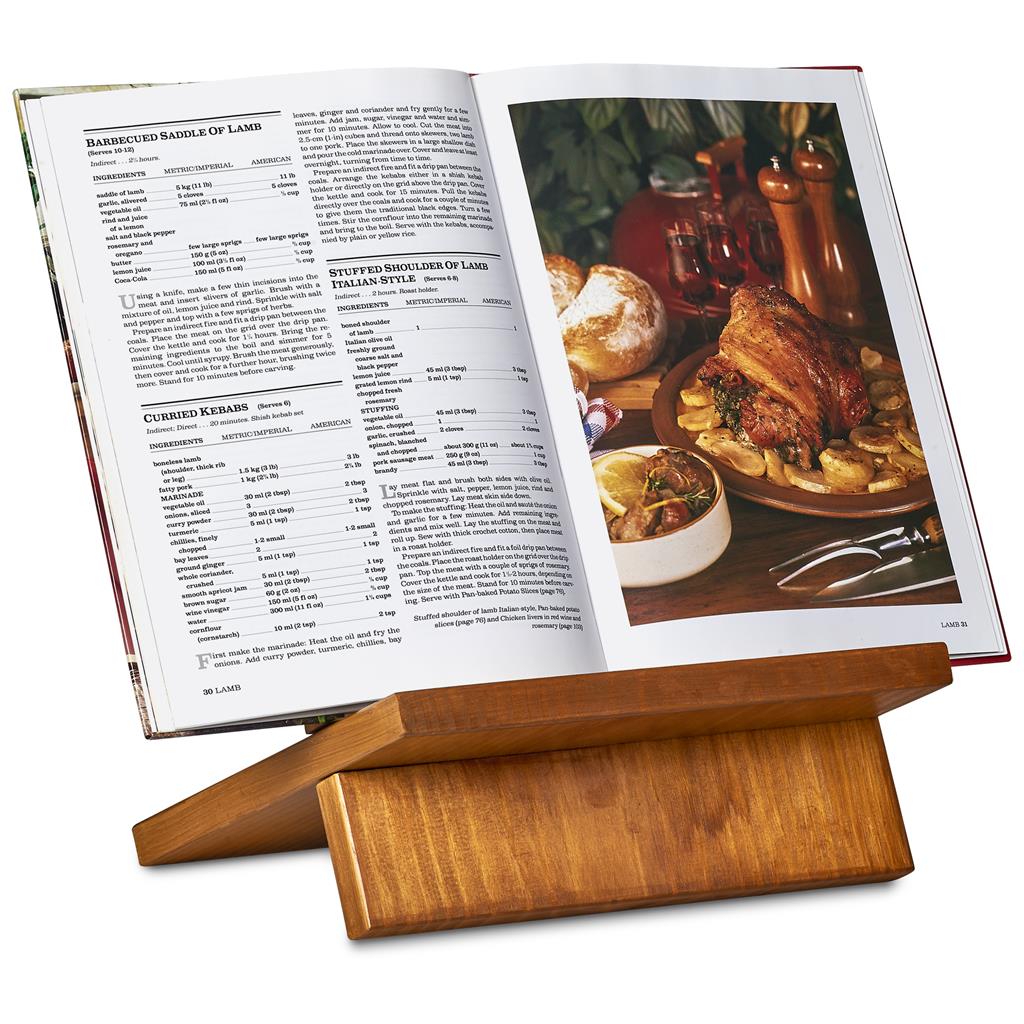 SISU's for Dads| Serendipio Rustic Cookbook Stand