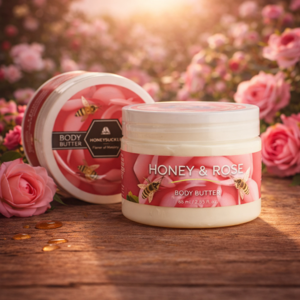 Honeysuckle's Honey and Rose Body Butter