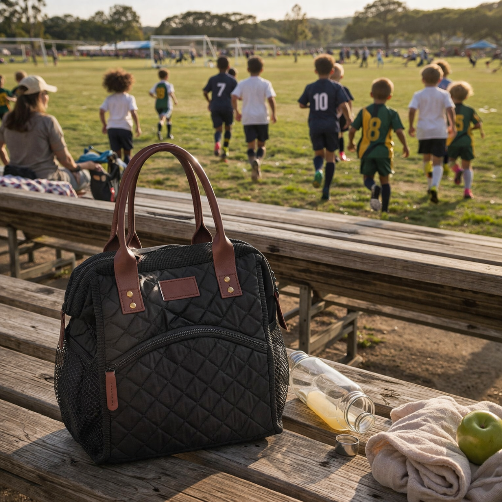 Kate Quilted Lunch Cooler