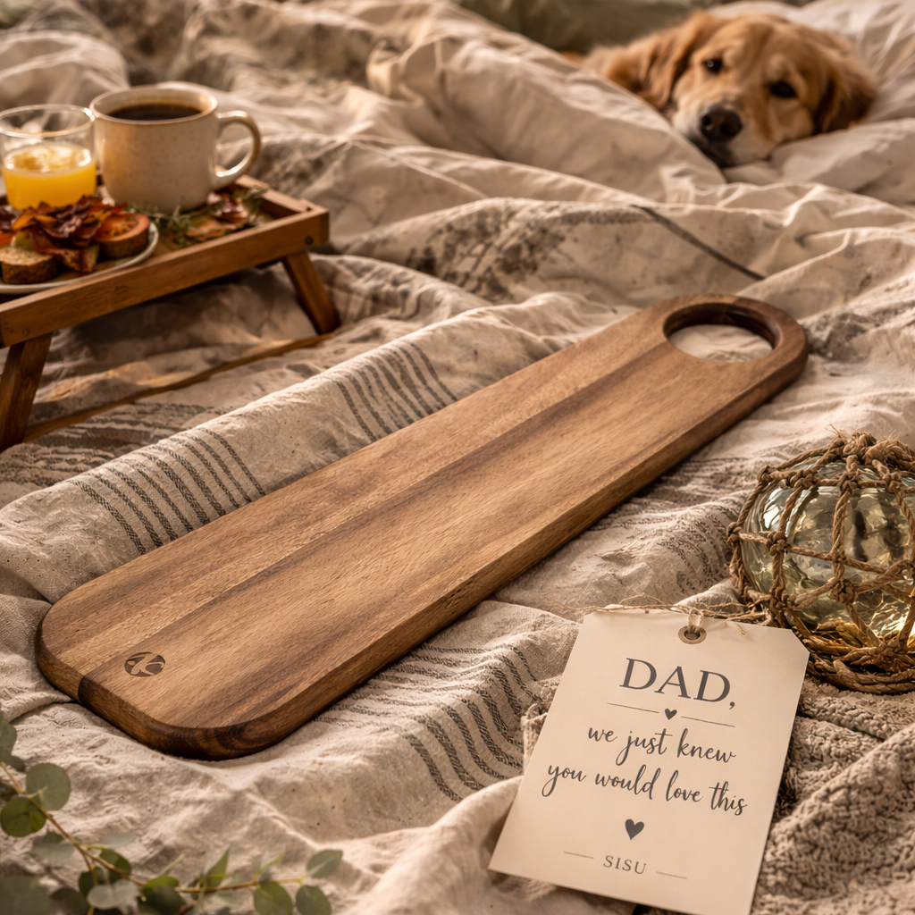 SISU's for Dads | Andy Cartwright Knysna Lagoon Wooden Food Board