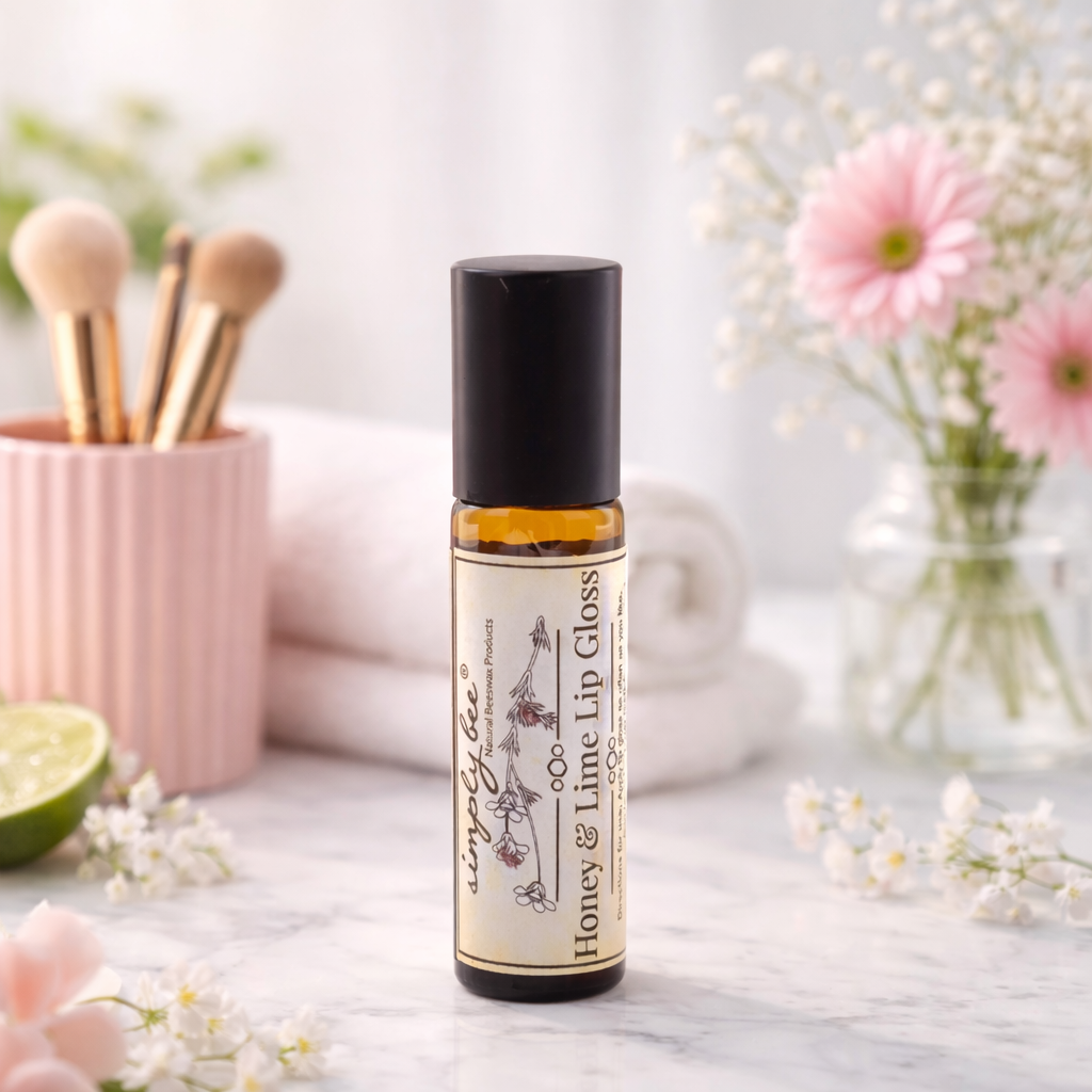 Simply Bee's Honey & Lime Lipgloss