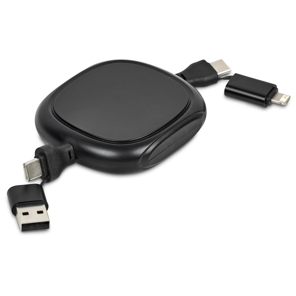 SISU Corporate | Altitude Balanko 4-in-1 Retractable Fast Charge 60W Cable