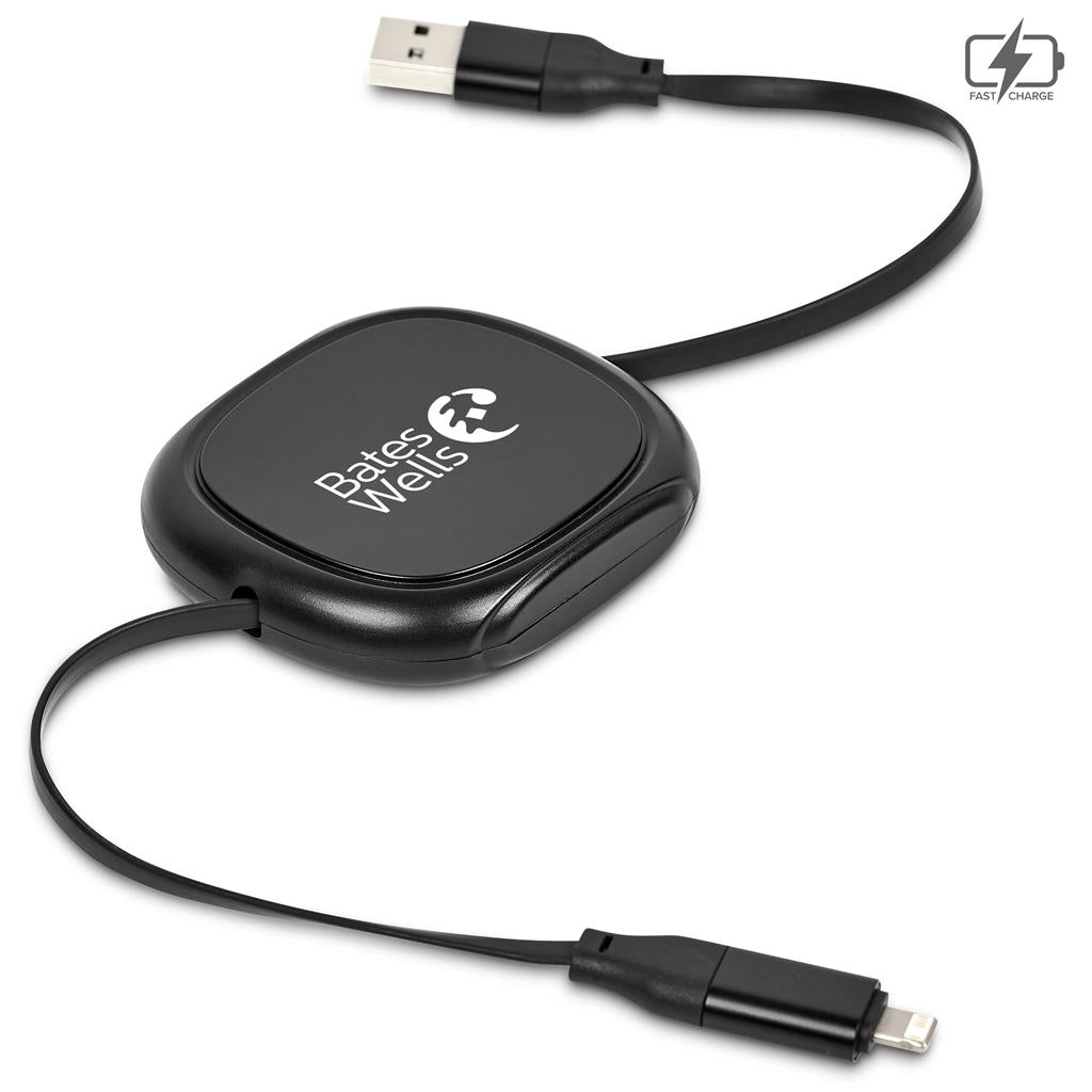 SISU Corporate | Altitude Balanko 4-in-1 Retractable Fast Charge 60W Cable