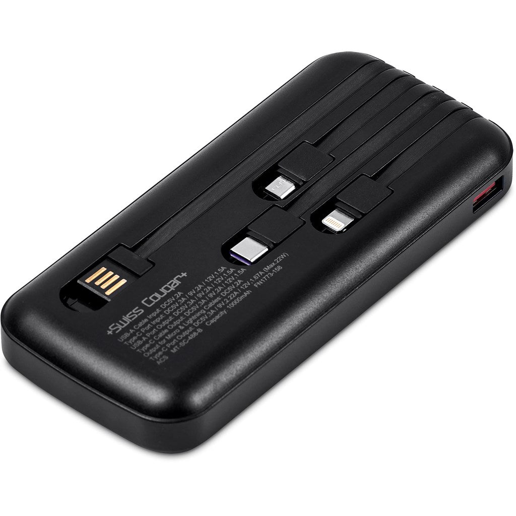 SISU for Dads | Swiss Cougar Bratislava Fast Charge Powerbank