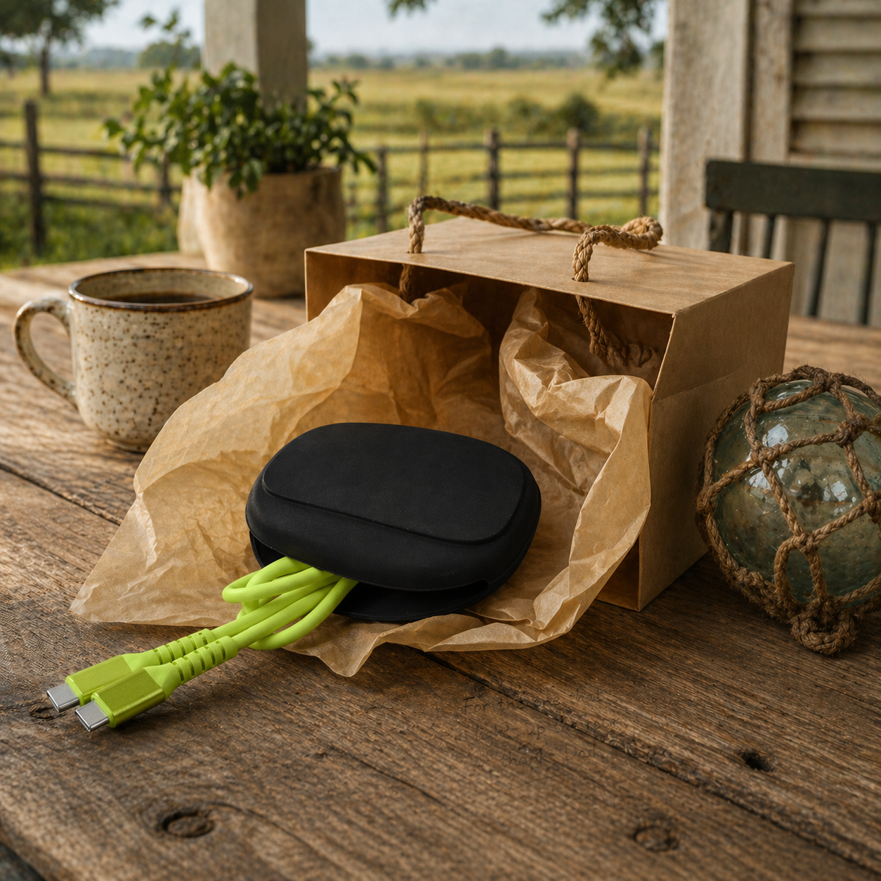 SISU's for Dad | Altitude Mable Fast Charge Type C to Type C Charging Cable in Pouch