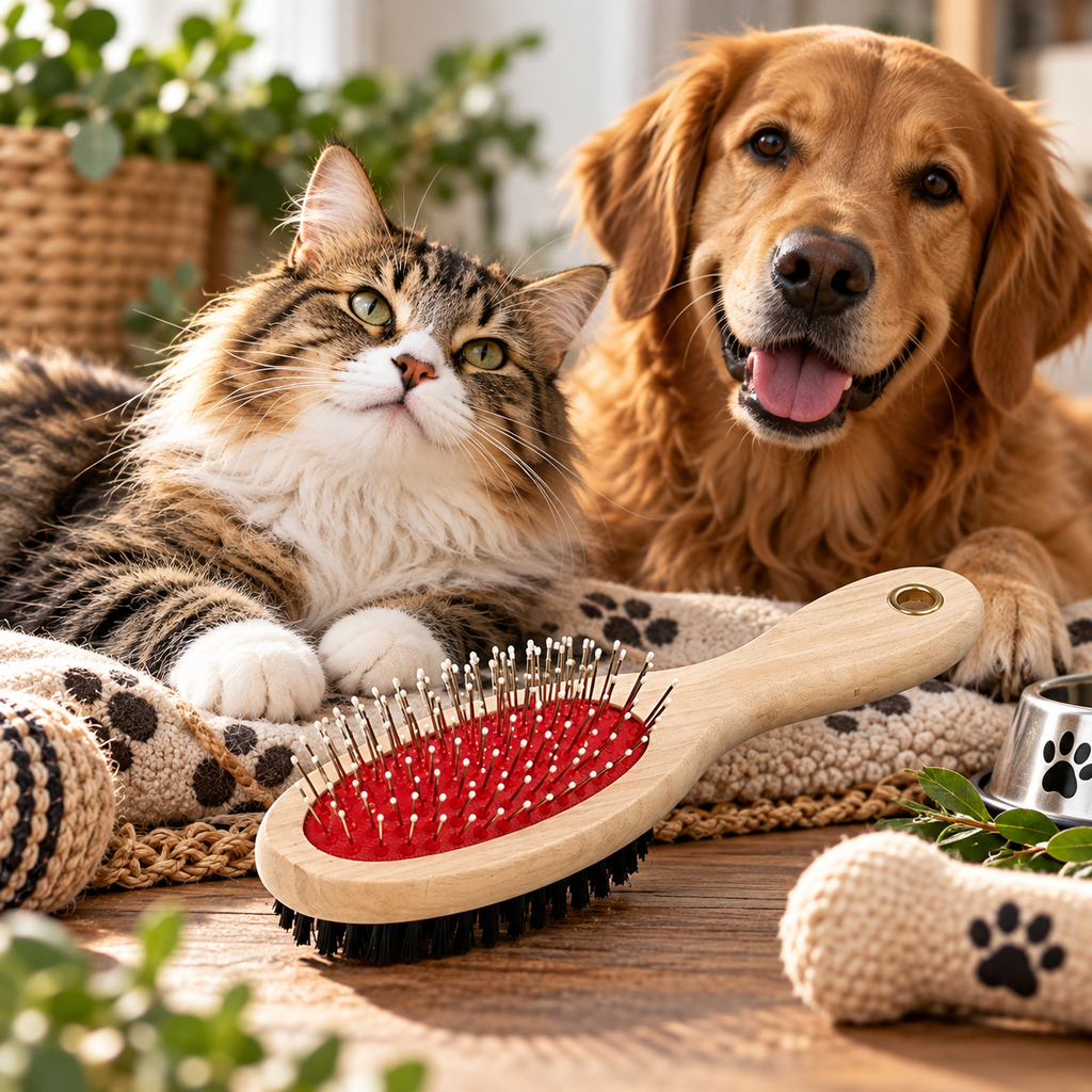 Altitude Milo Pet Brush | A Little Fur Therapy
