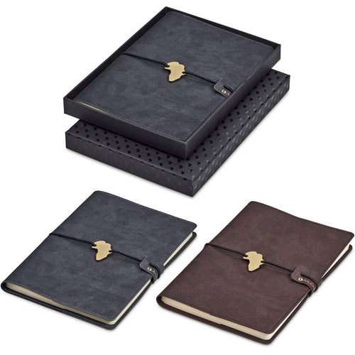 Andy Cartwright's Afrique Cowskine Soft Cover Notebook