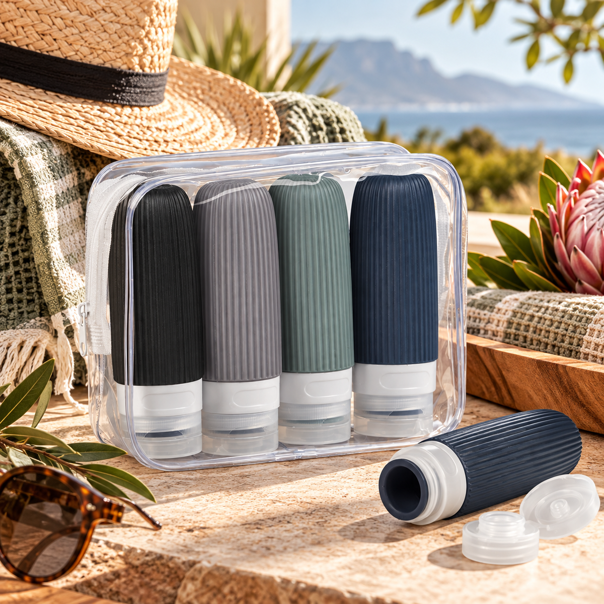 Serendipio | PackMate Silicone Travel Set