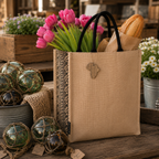Andy Cartwright Symmetry Jute Tote