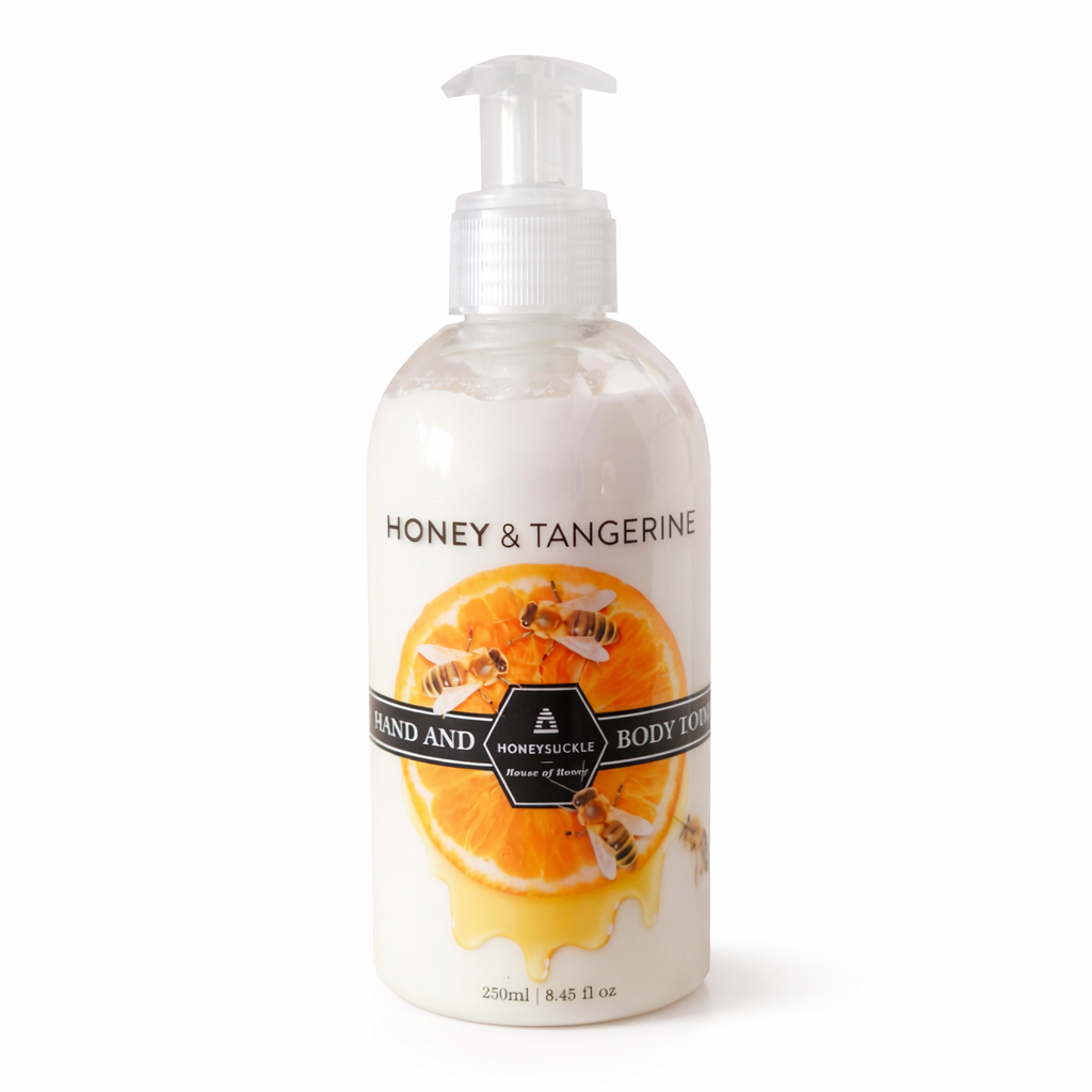 Honeysuckle's Honey and Tangerine Hand & Body Lotion