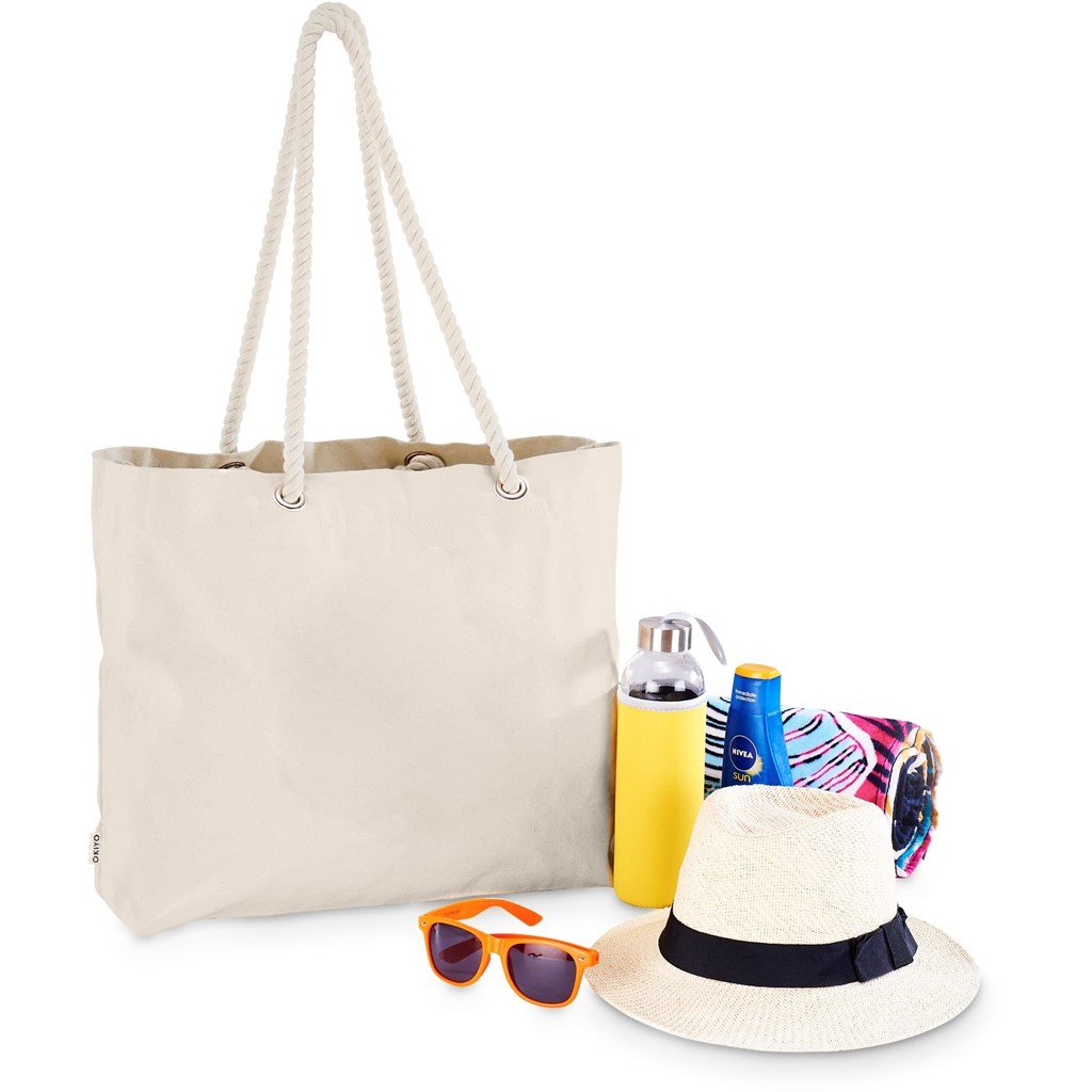 Okiyo's Tanoshi Cotton Beach Bag