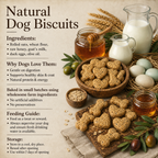 Natural Dog Biscuits