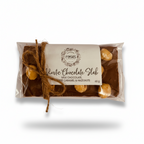 Roses Artisanal Milk Chocolate, Coffee Caramel & Hazelnut Rustic Mini Slab