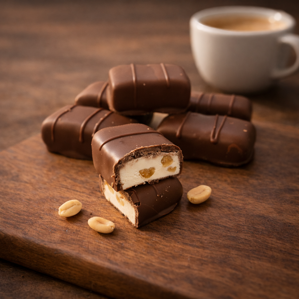 Roses Peanut Nougat with Milk Chocolate Coating