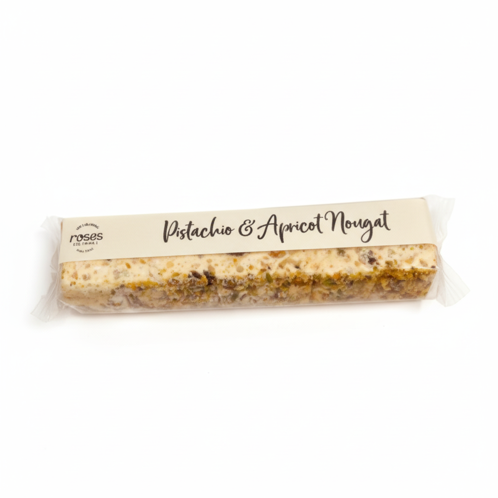 Roses Artisanal Pistachio and Apricot Nougat Mini Bar