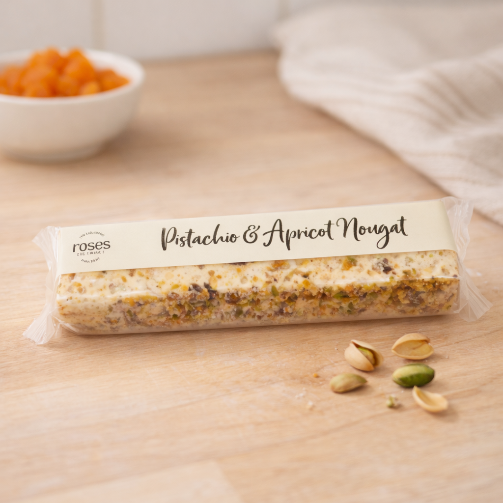 Roses Artisanal Pistachio and Apricot Nougat Mini Bar