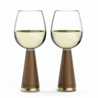 White wine glasses