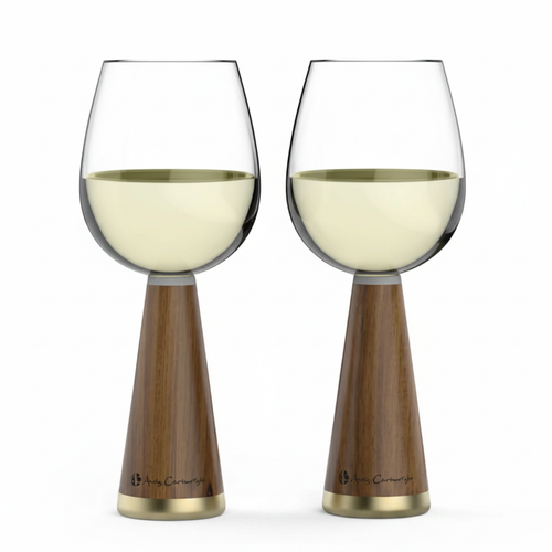 White wine glasses